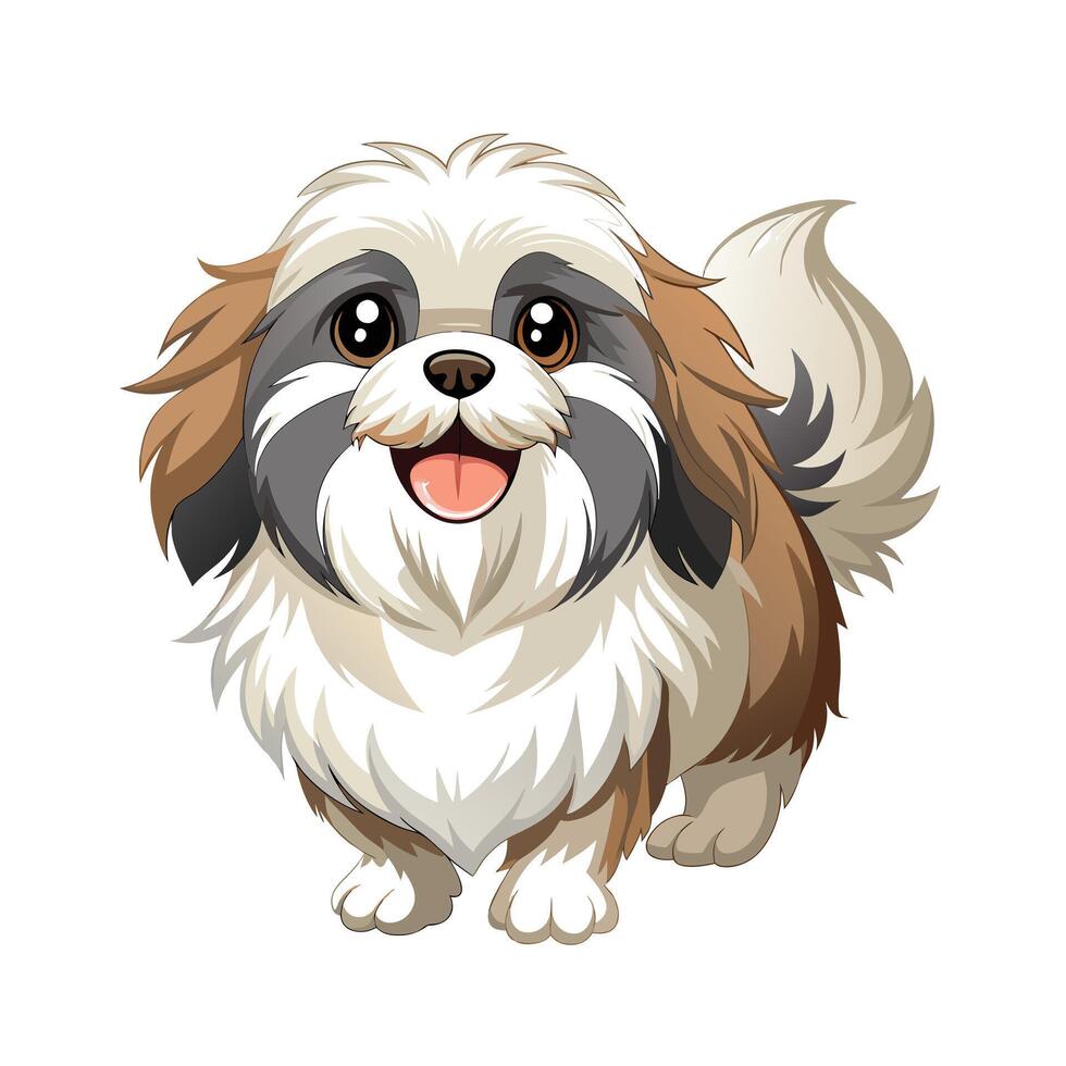 Realistic Pet Cat , Dog Illustration Concepts vector