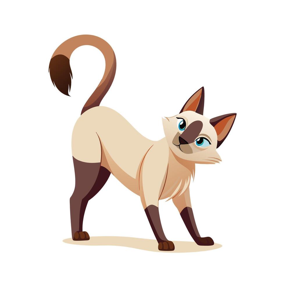 Realistic Pet Cat , Dog Illustration Concepts vector