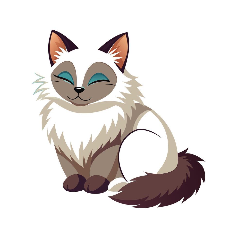 Realistic Pet Cat , Dog Illustration Concepts vector