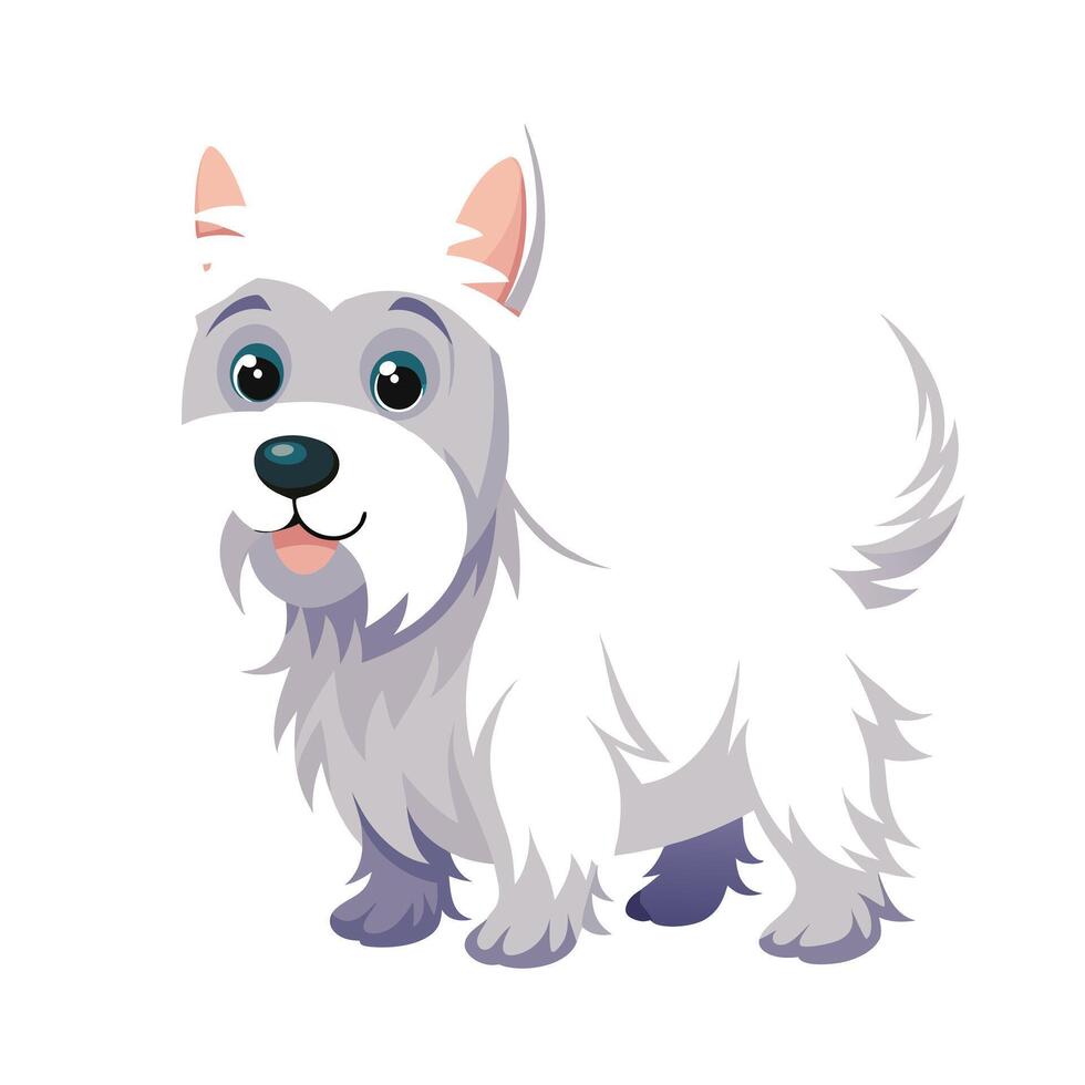 Realistic Pet Cat , Dog Illustration Concepts vector