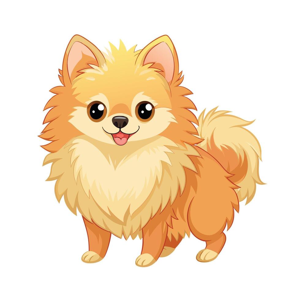 Realistic Pet Cat , Dog Illustration Concepts vector