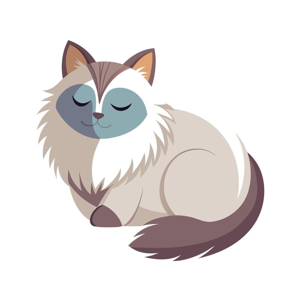 Realistic Pet Cat , Dog Illustration Concepts vector