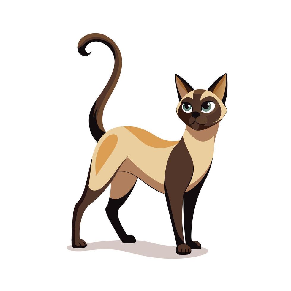 Realistic Pet Cat , Dog Illustration Concepts vector