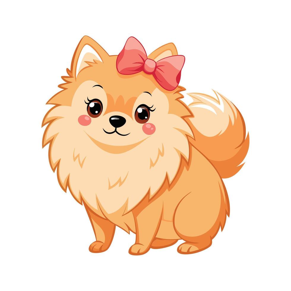 Realistic Pet Cat , Dog Illustration Concepts vector