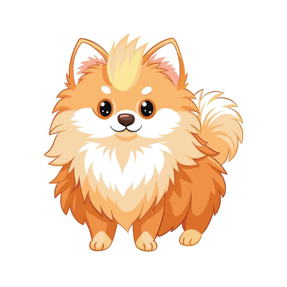 Realistic Pet Cat , Dog Illustration Concepts vector