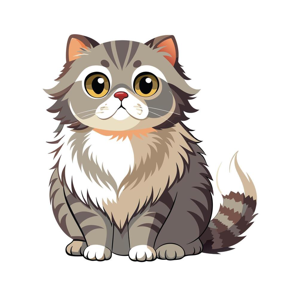 Realistic Pet Cat , Dog Illustration Concepts vector