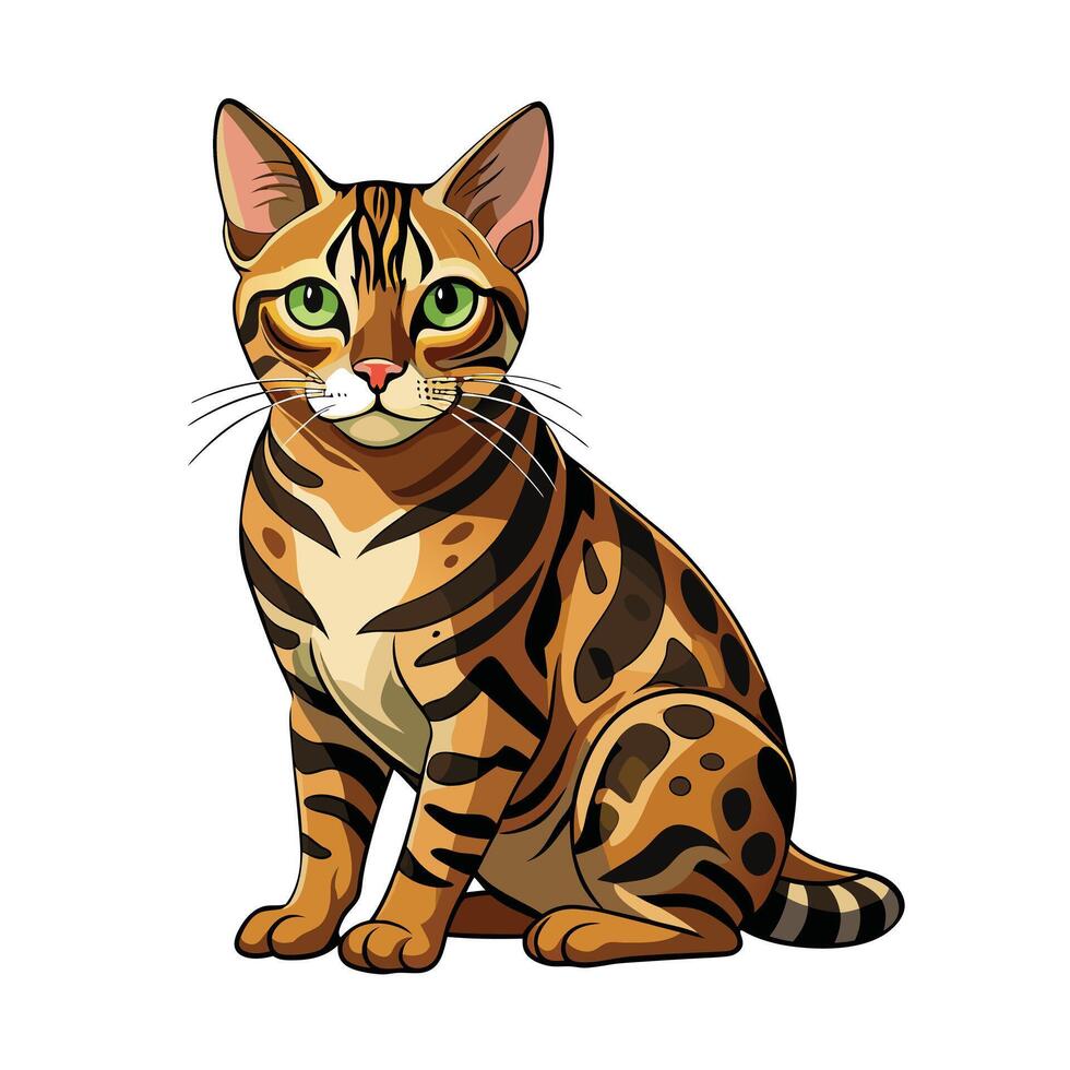 Realistic Pet Cat , Dog Illustration Concepts vector