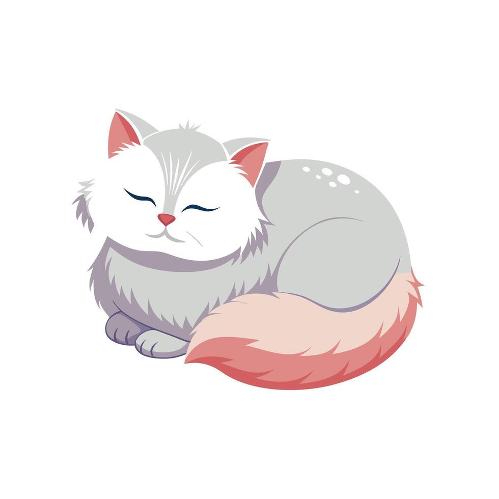 Realistic Pet Cat , Dog Illustration Concepts vector
