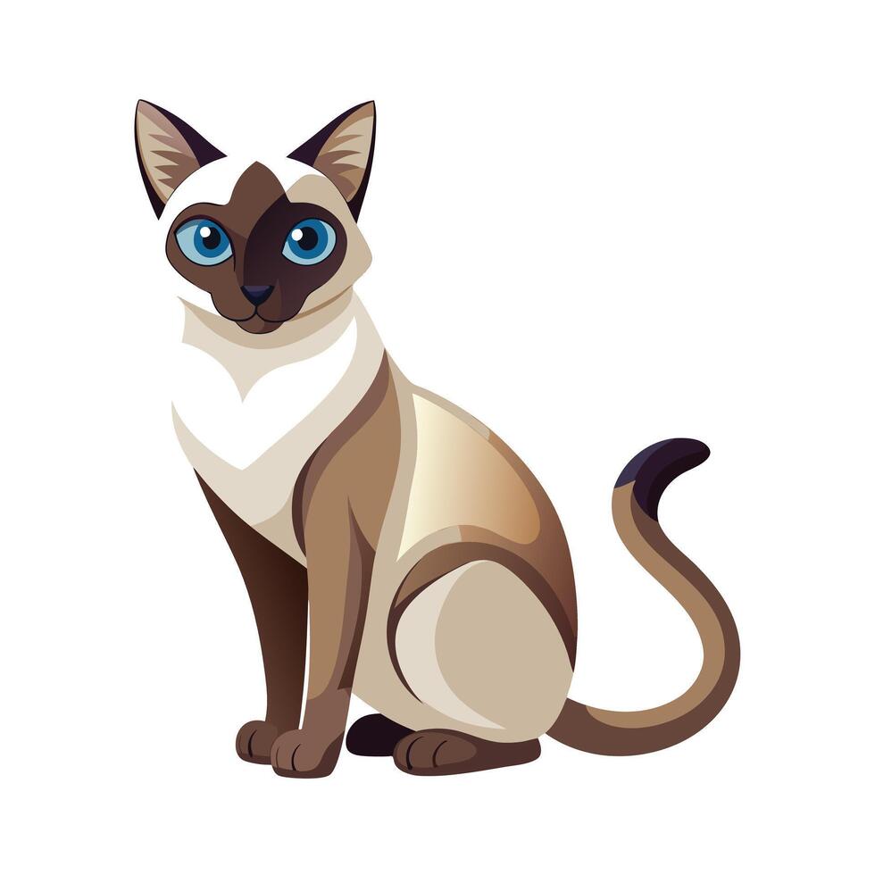Realistic Pet Cat , Dog Illustration Concepts vector