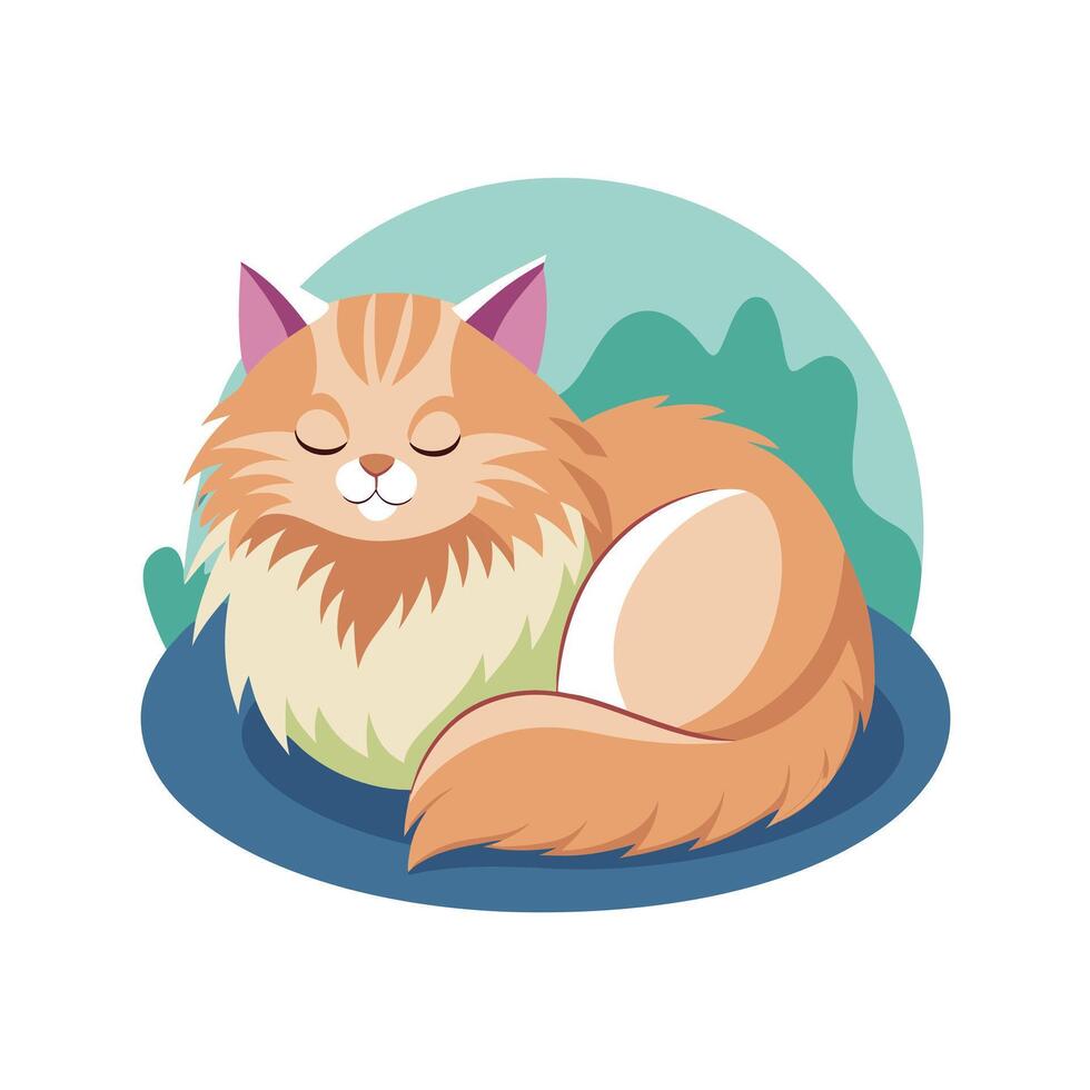 Realistic Pet Cat , Dog Illustration Concepts vector