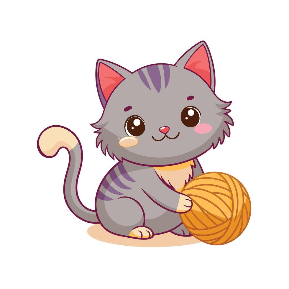 Realistic Pet Cat , Dog Illustration Concepts vector