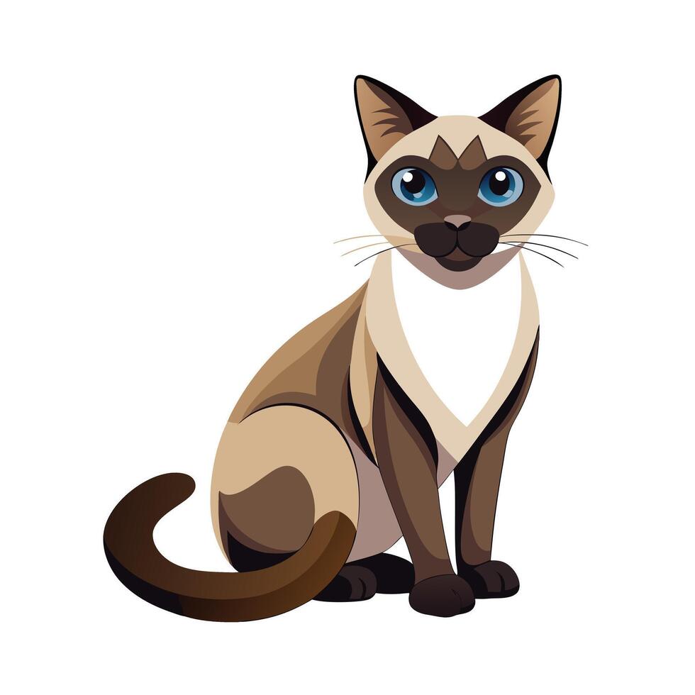 Realistic Pet Cat , Dog Illustration Concepts vector