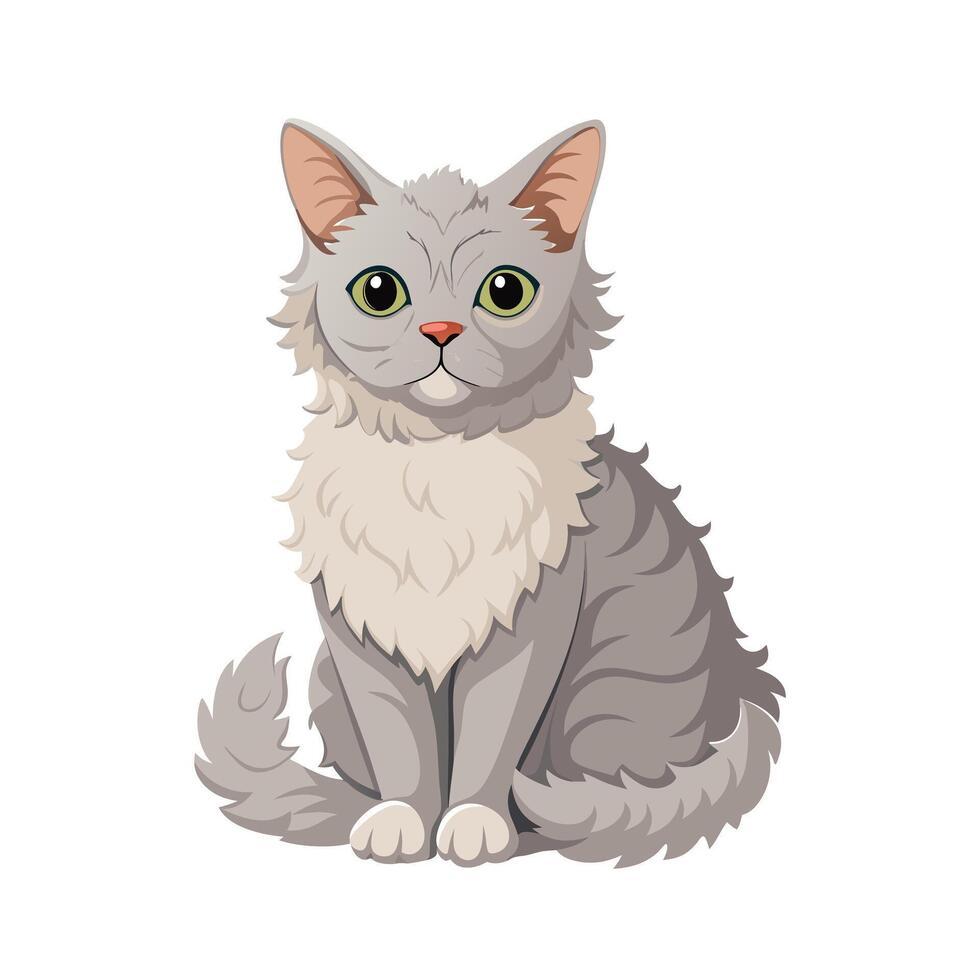 Realistic Pet Cat , Dog Illustration Concepts vector