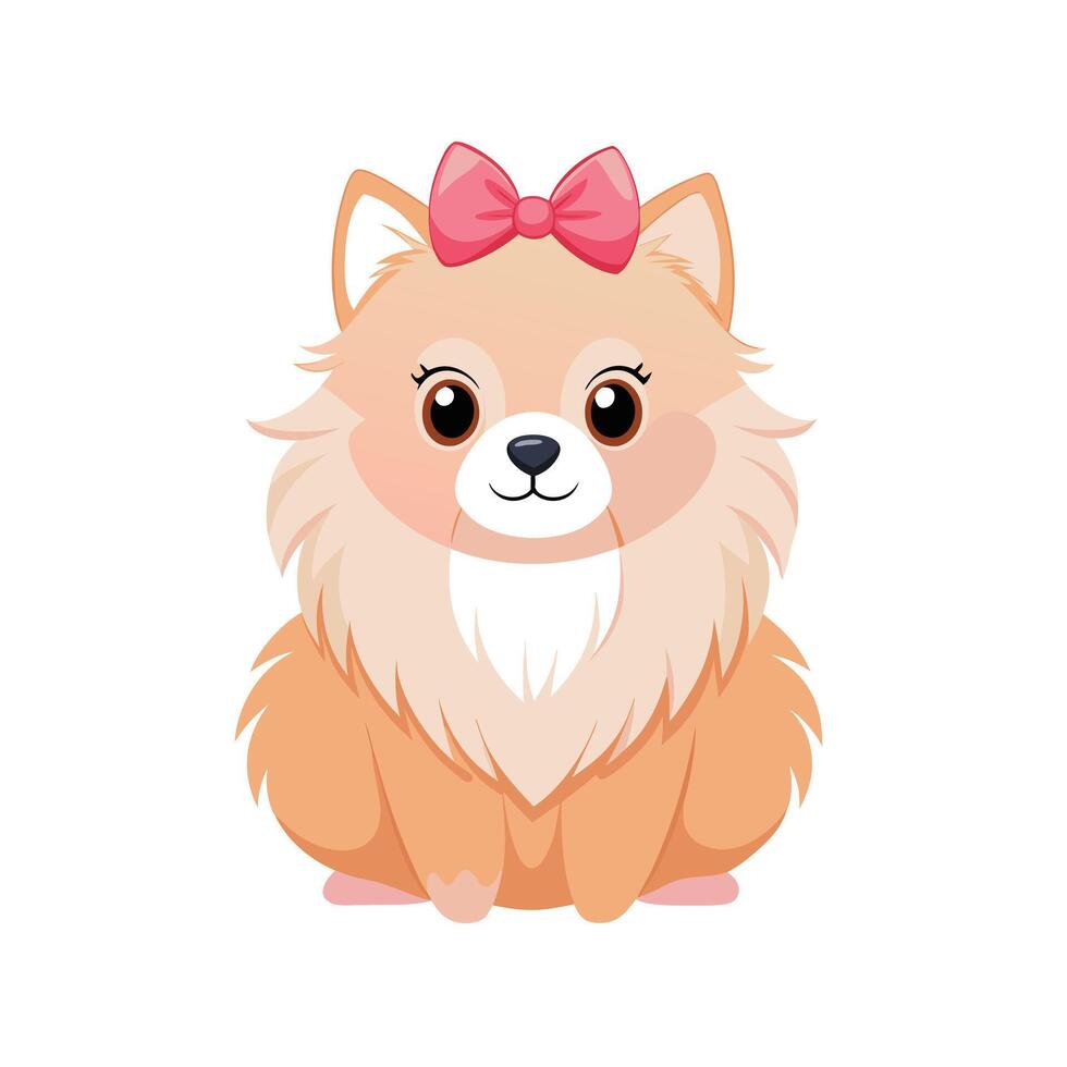 Realistic Pet Cat , Dog Illustration Concepts vector