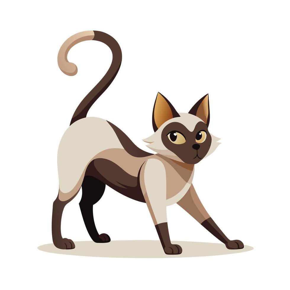 Realistic Pet Cat , Dog Illustration Concepts vector