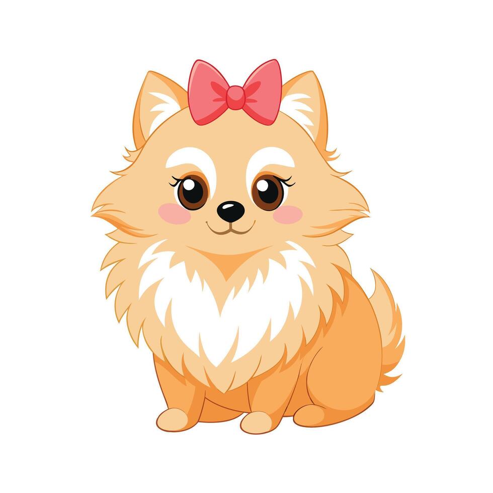 Realistic Pet Cat , Dog Illustration Concepts vector