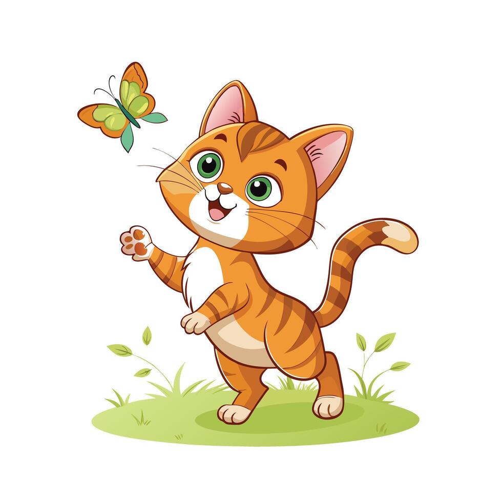 Realistic Pet Cat , Dog Illustration Concepts vector