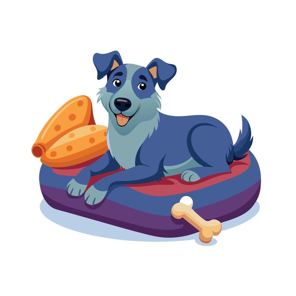 Realistic Pet Cat , Dog Illustration Concepts vector