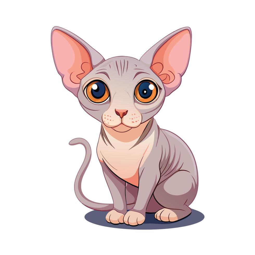 Realistic Pet Cat , Dog Illustration Concepts vector