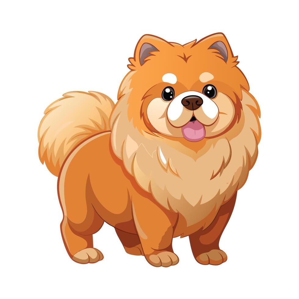 Realistic Pet Cat , Dog Illustration Concepts vector