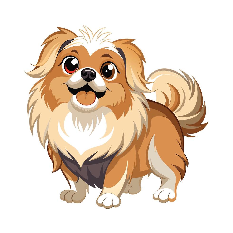 Realistic Pet Cat , Dog Illustration Concepts vector