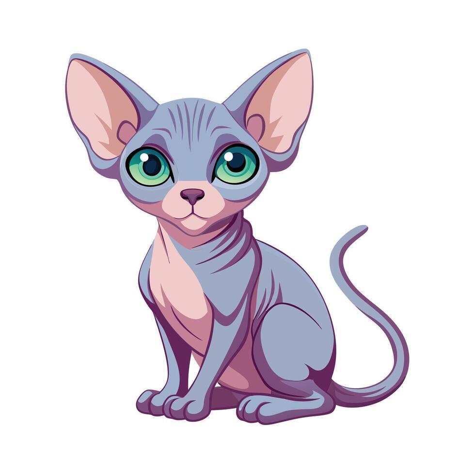 Realistic Pet Cat , Dog Illustration Concepts vector