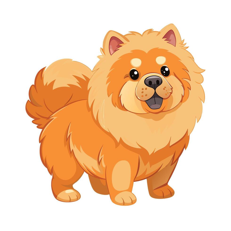 Realistic Pet Cat , Dog Illustration Concepts vector