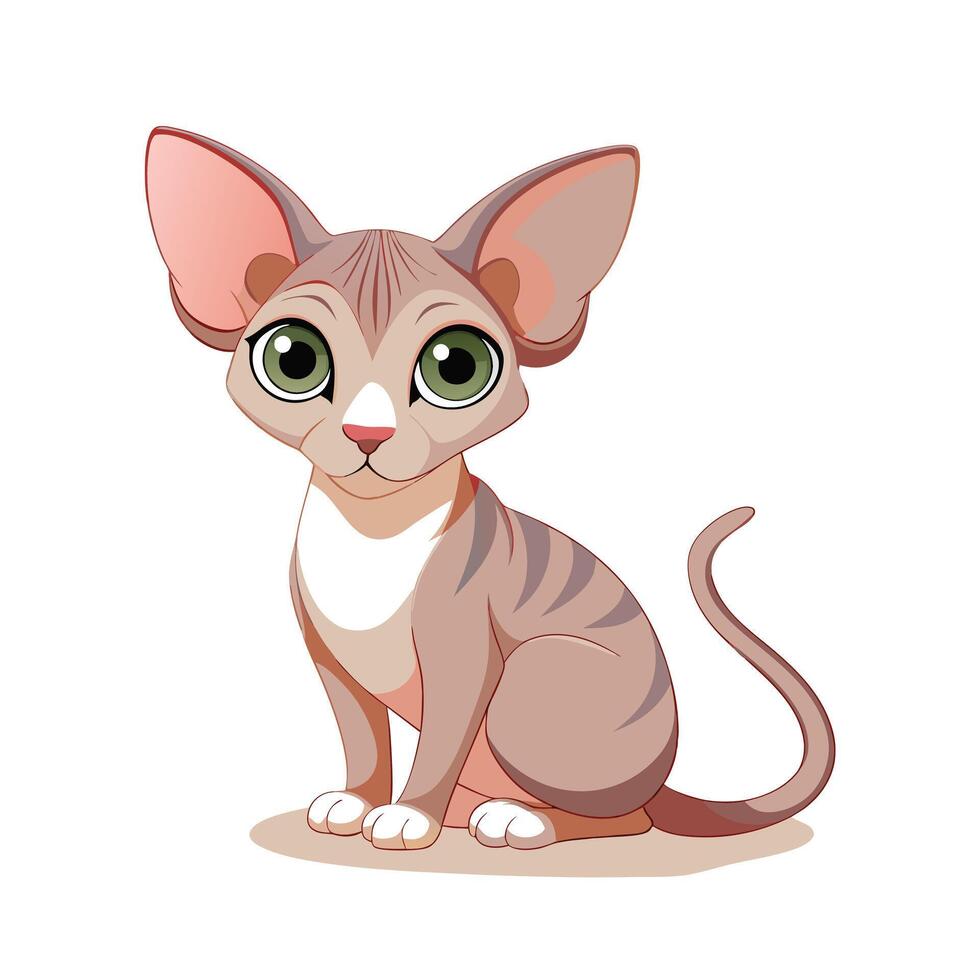 Realistic Pet Cat , Dog Illustration Concepts vector