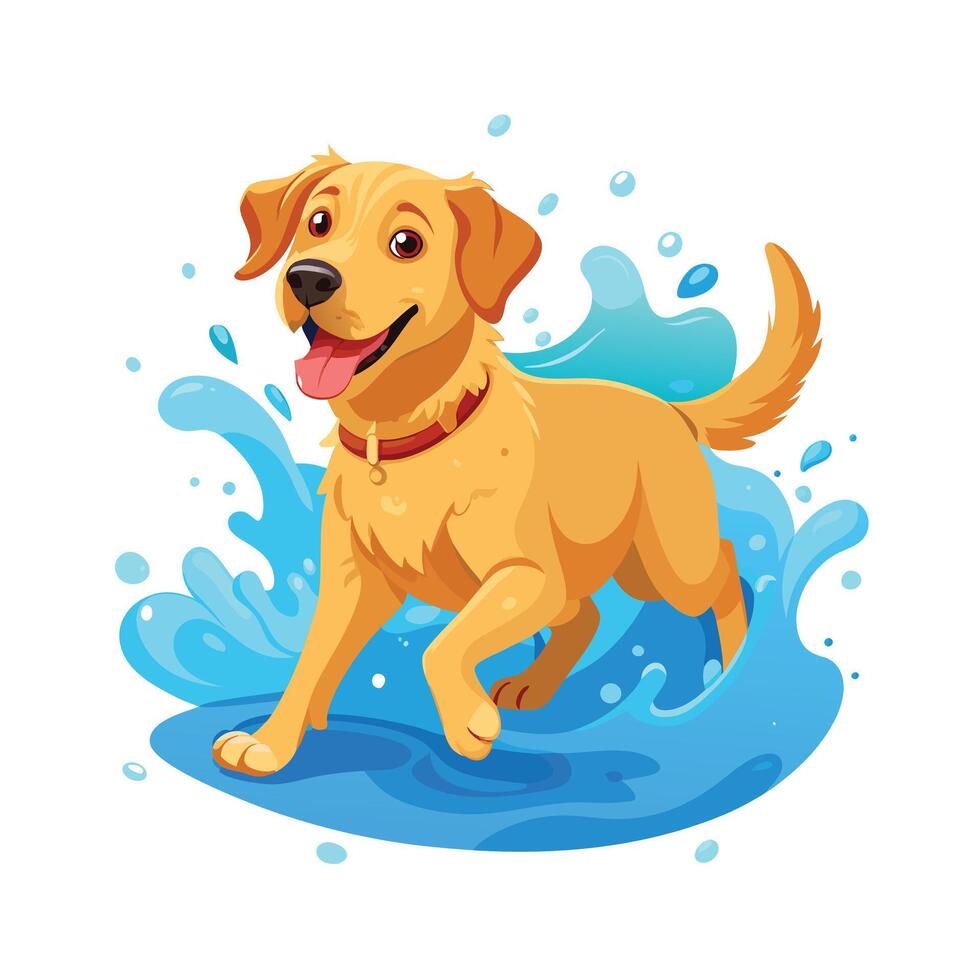 Realistic Pet Cat , Dog Illustration Concepts vector