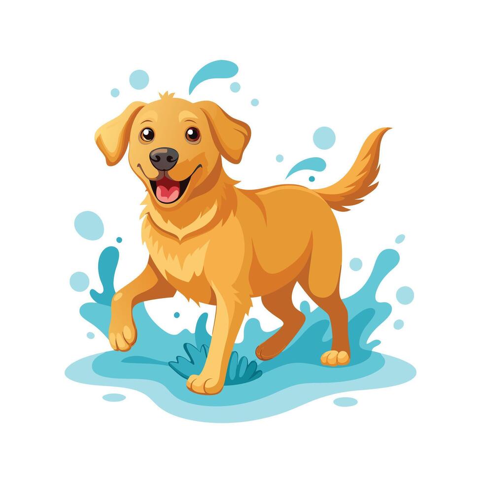 Realistic Pet Cat , Dog Illustration Concepts vector
