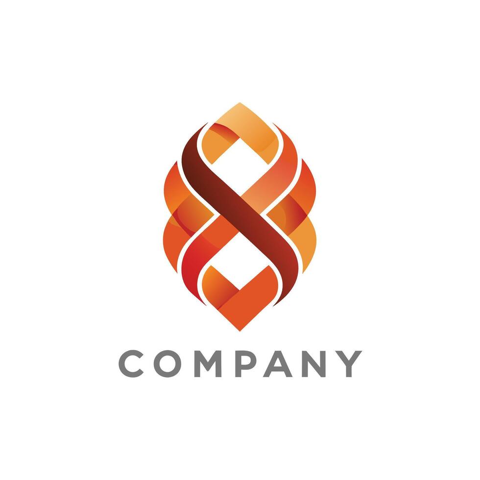 Abstract Logo Design for any Corporate, Brand, Business, Company vector