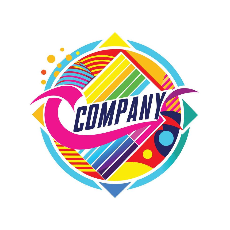 Abstract Logo Design for any Corporate, Brand, Business, Company vector