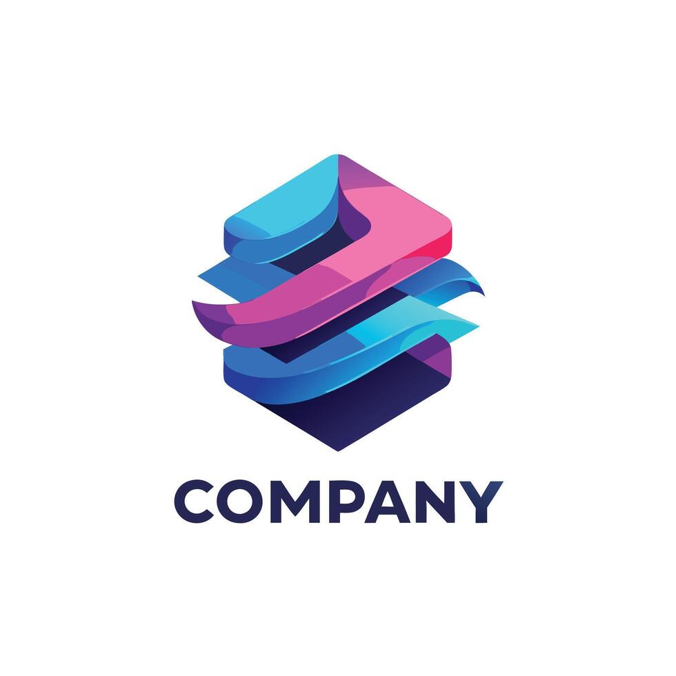 Abstract Logo Design for any Corporate, Brand, Business, Company vector