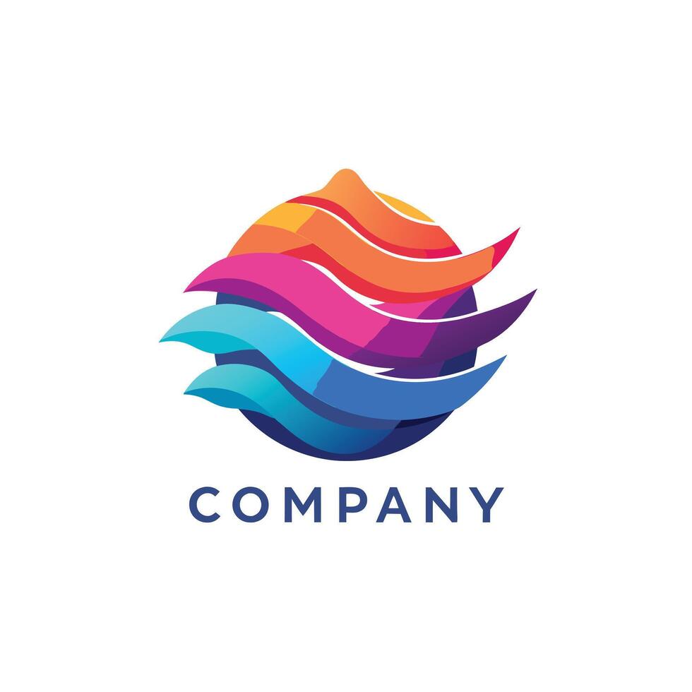 Abstract Logo Design for any Corporate, Brand, Business, Company vector