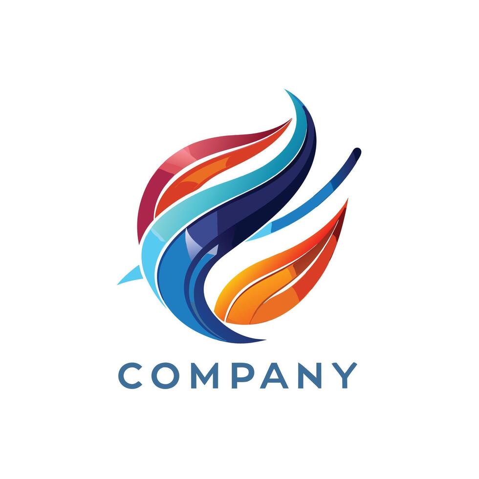 Abstract Logo Design for any Corporate, Brand, Business, Company vector