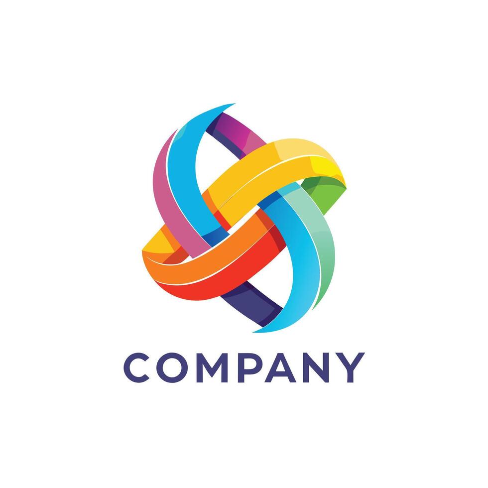 Abstract Logo Design for any Corporate, Brand, Business, Company vector