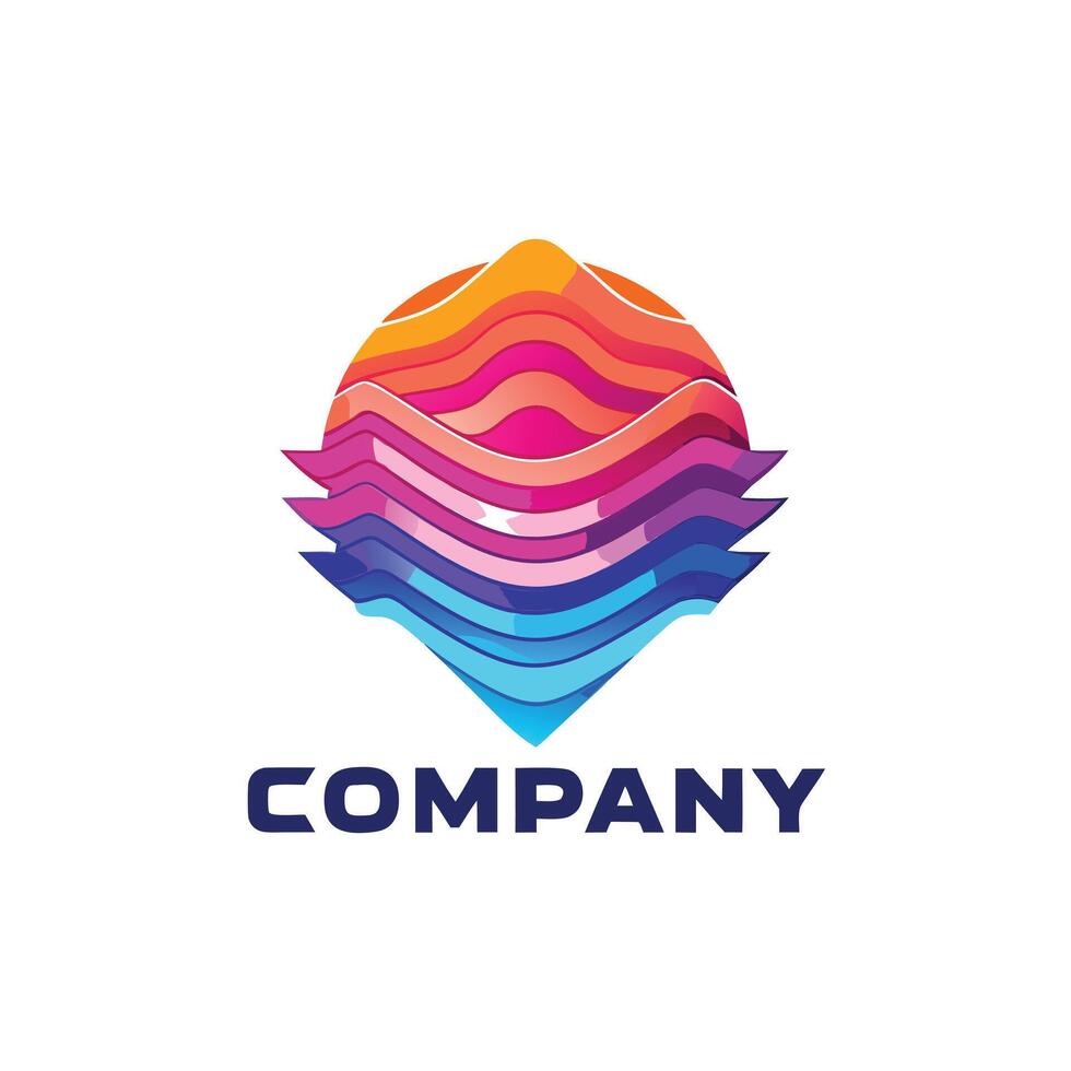 Abstract Logo Design for any Corporate, Brand, Business, Company vector