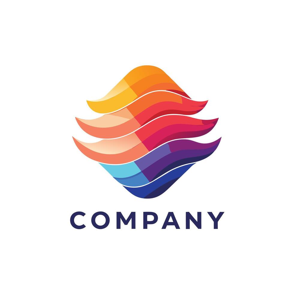 Abstract Logo Design for any Corporate, Brand, Business, Company vector