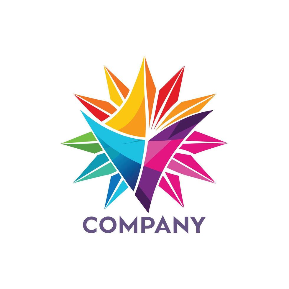 Abstract Logo Design for any Corporate, Brand, Business, Company vector