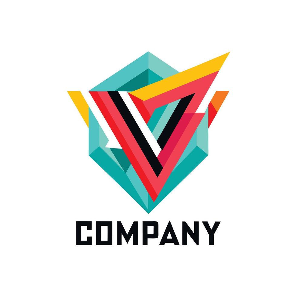 Abstract Logo Design for any Corporate, Brand, Business, Company vector