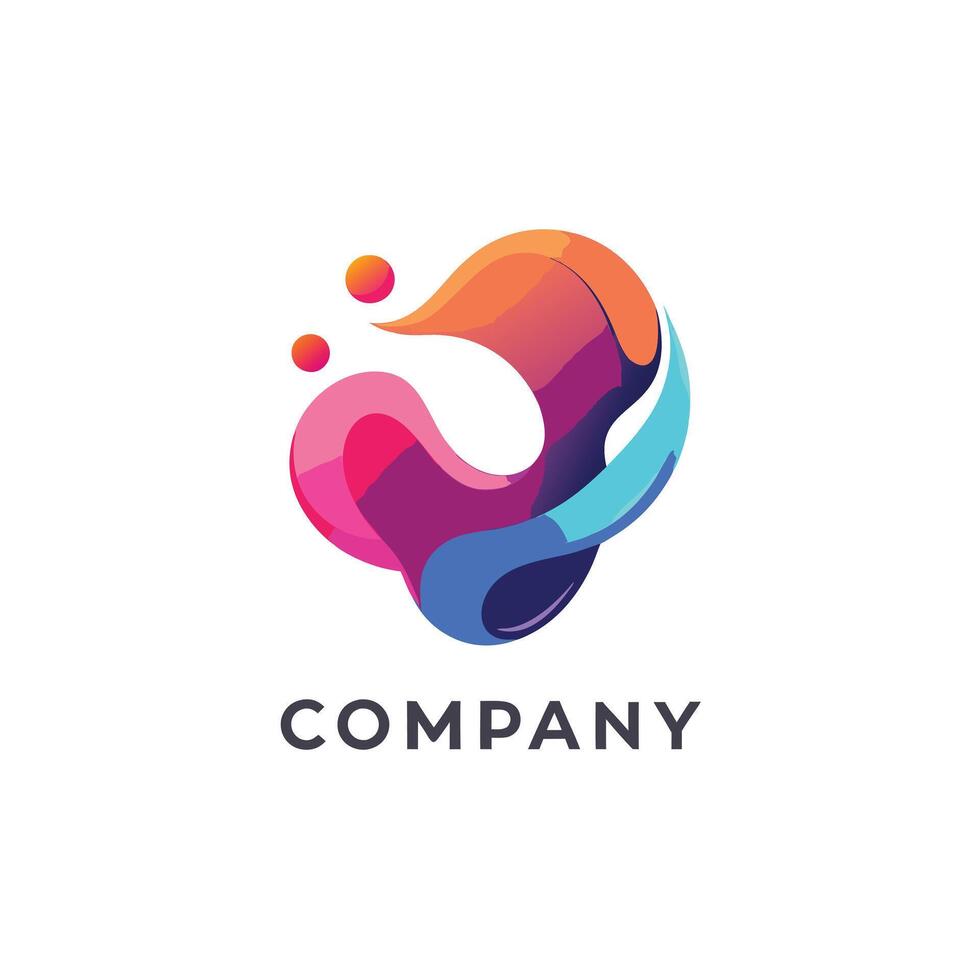 Abstract Logo Design for any Corporate, Brand, Business, Company vector