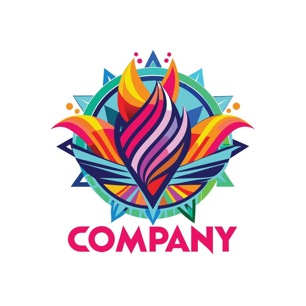 Abstract Logo Design for any Corporate, Brand, Business, Company vector