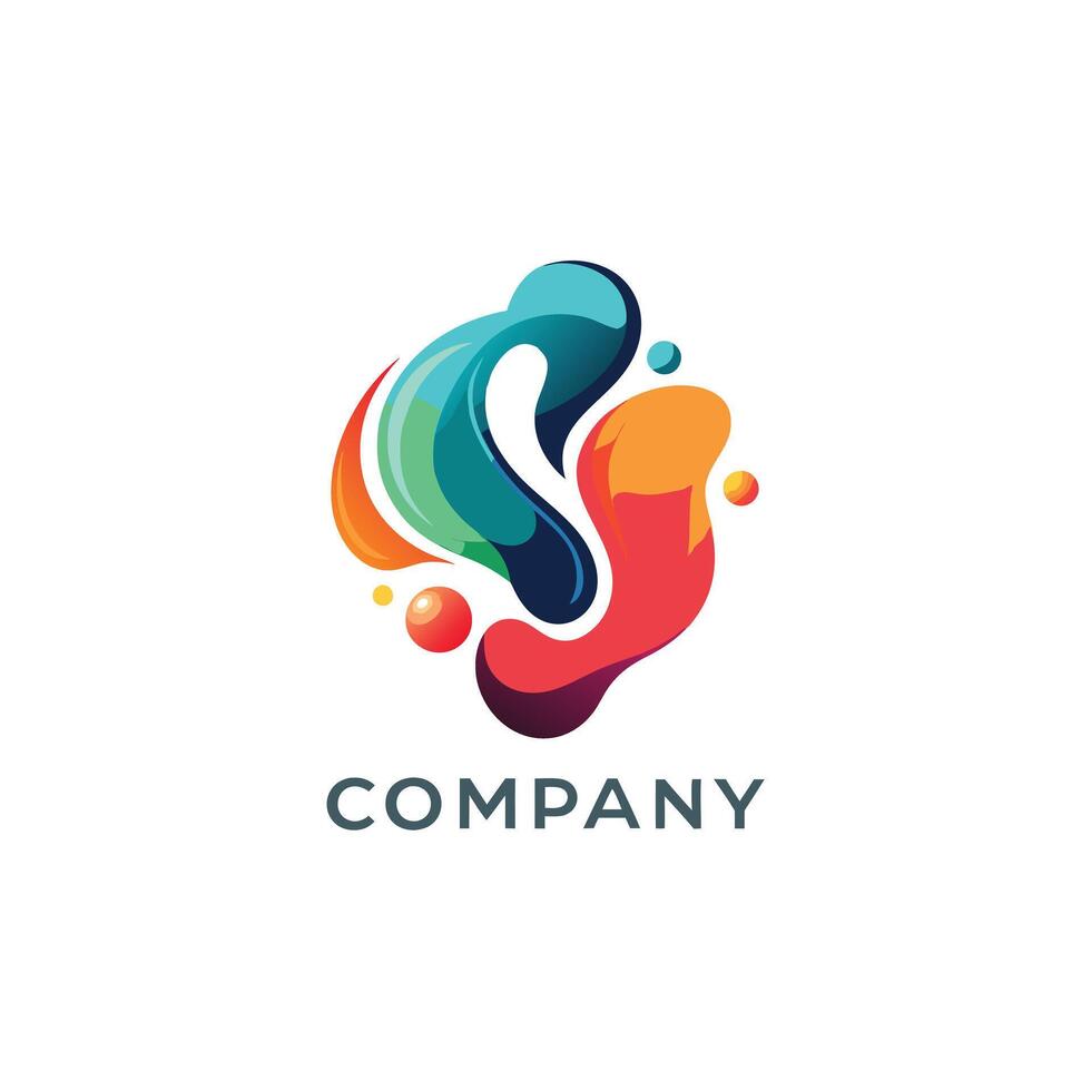 Abstract Logo Design for any Corporate, Brand, Business, Company vector