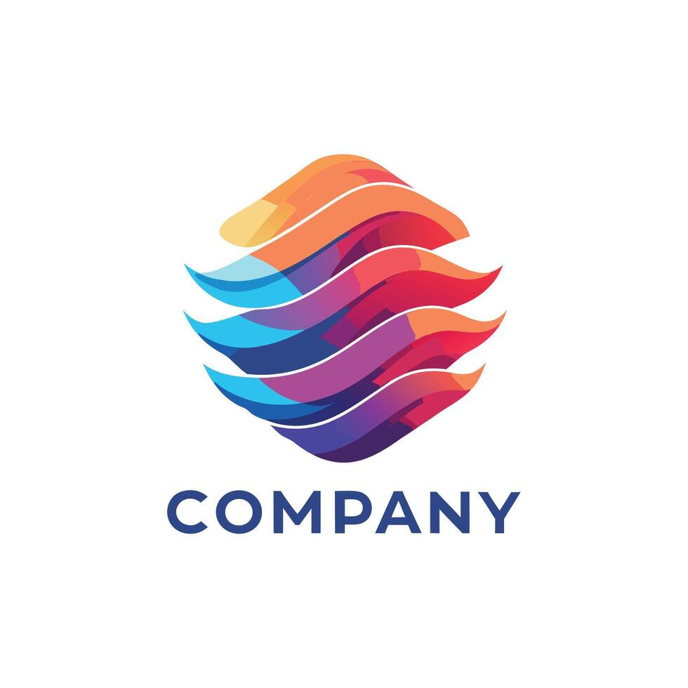 Abstract Logo Design for any Corporate, Brand, Business, Company vector