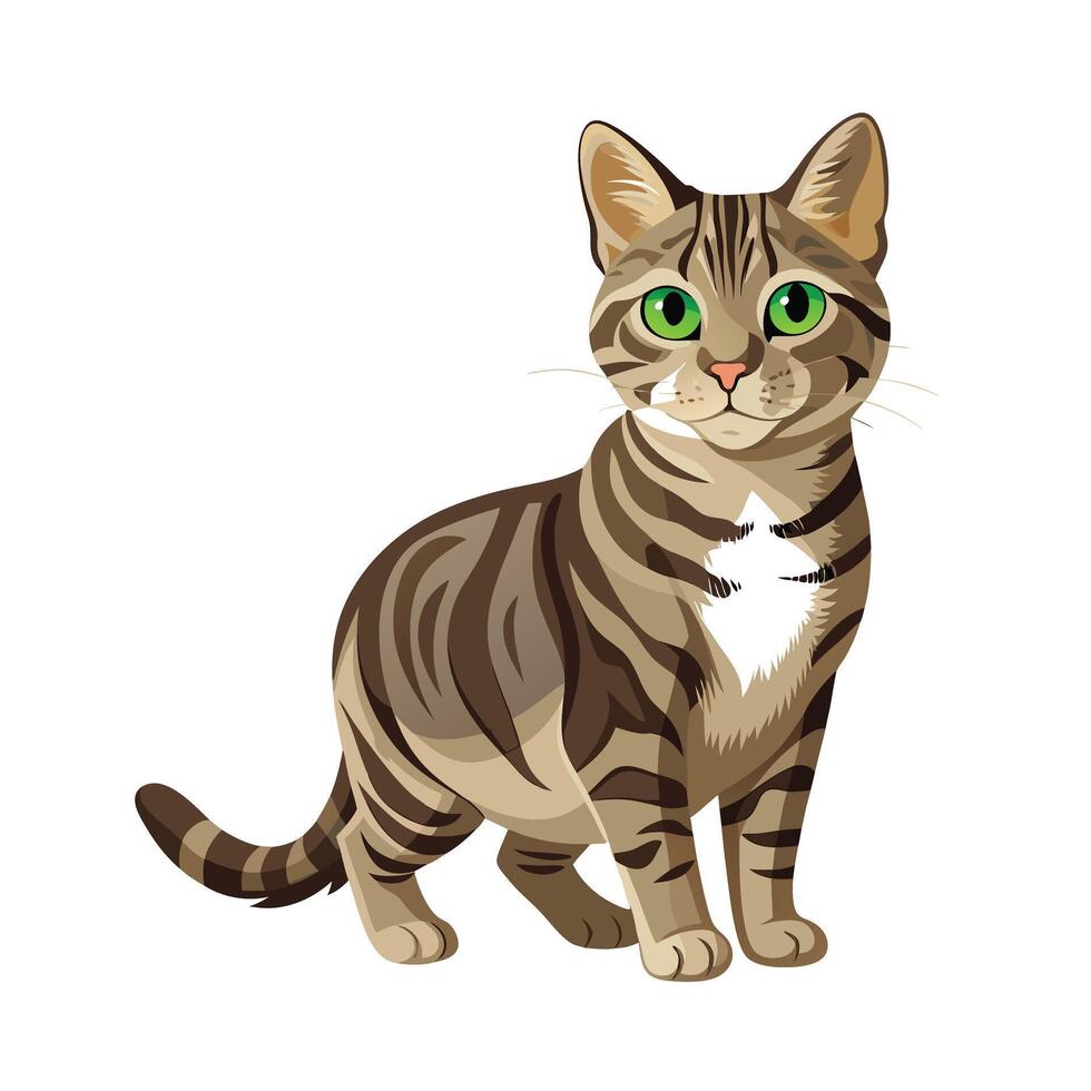 Stripy Cat Clips Stripy Cat Clips