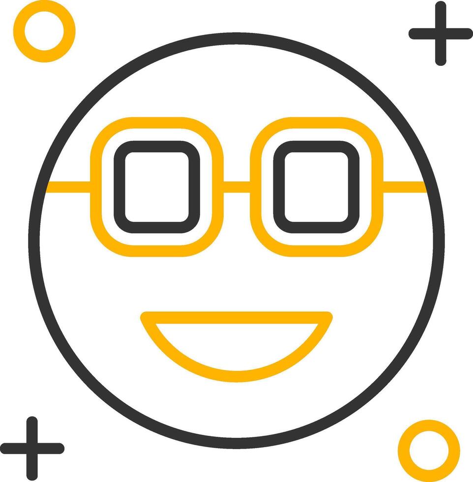 Cool Line Two Color Icon vector