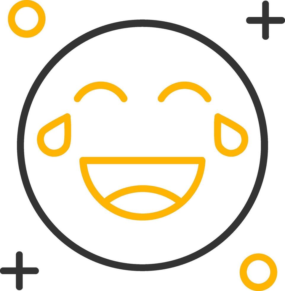 Sweat Line Two Color Icon vector