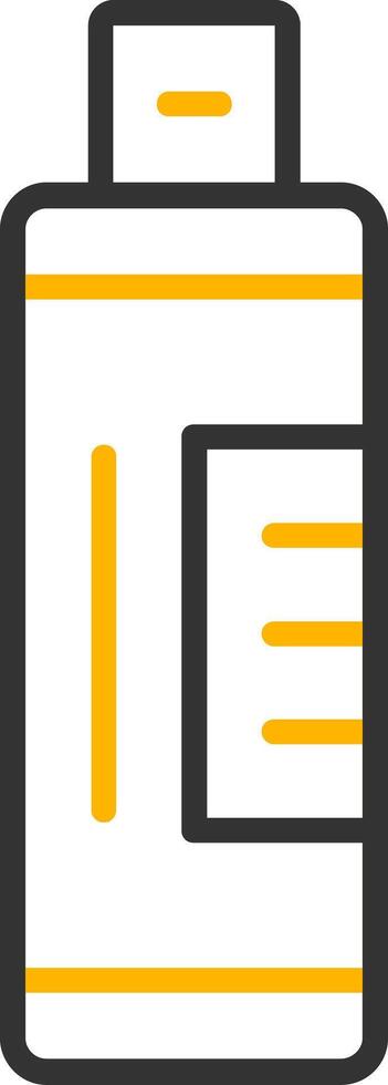 Toner Line Two Color Icon vector