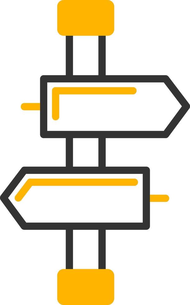 Opportunities Line Two Color Icon vector