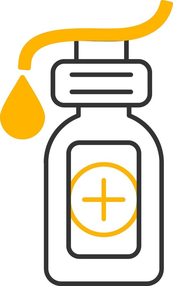 Sanitation Line Two Color Icon vector